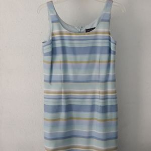 Ann Taylor sleeveless pastel colored dress